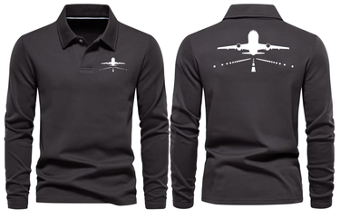 AIRBUS A319 LONG SLEEVE POLO
